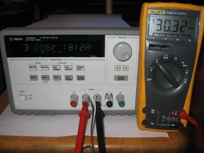 Agilent E3632A dual-output power supply 15V 7A, 30V 4A
