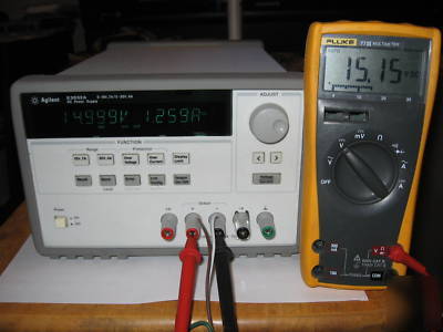 Agilent E3632A dual-output power supply 15V 7A, 30V 4A