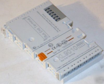 Beckhoff KL9010 k-bus end terminal 24VDC 24 vdc 24V dc
