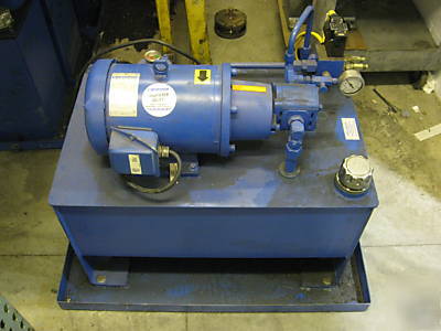 Bond fluidaire 5 hp hydraulic unit 5MTR, mfg'd: 2000 