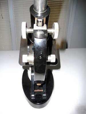 Carl zeiss jena microscope - vintage â€“ very clean