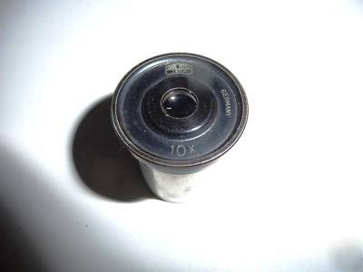 Carl zeiss jena microscope - vintage â€“ very clean