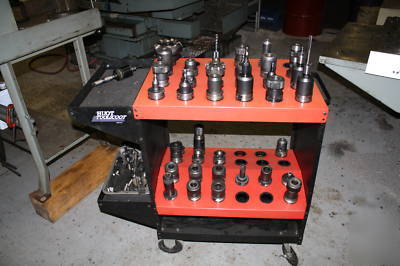 Cnc milling machine with all the tooling