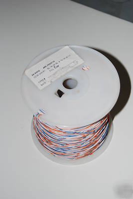 Cross-connect wire 2 pair 24 awg blue/wht or/wht 1000