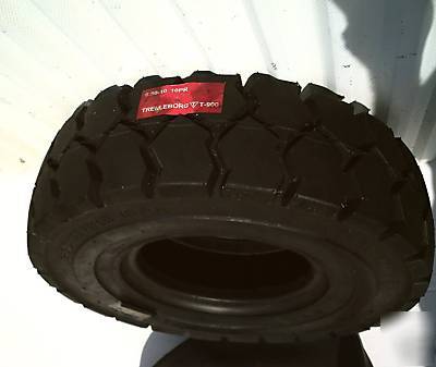 Forklift tire 6.50-10 trelleborg w/tube nhs 10 p.r.