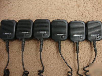 Ge ericsson panther 500P 500 p speaker mic police lot 6
