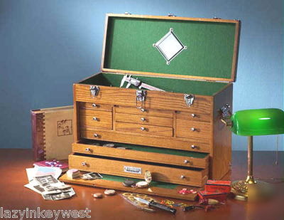 Gerstner model gi -532 red oaktool chest