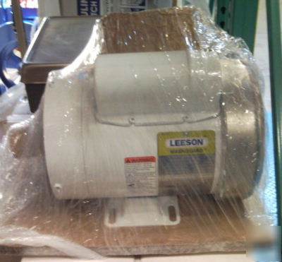Lot of (156) leeson 1HP 115-208/230V 1PH ac motors
