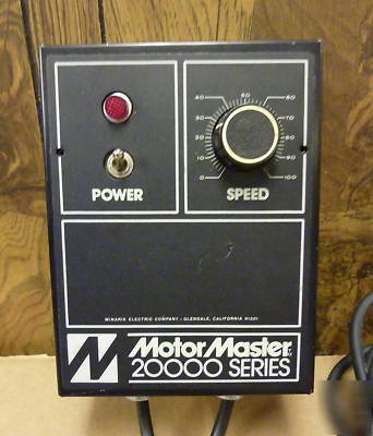 Minarik motor master 20000 dc drive MM23101A (2438)