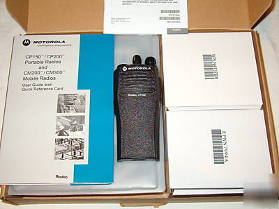 Motorola CP200 uhf portable 4 chan 4 watt ** ** 