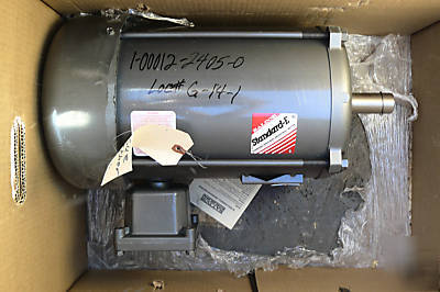 New baldor M7044T ac induction motor, 5 hp