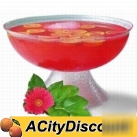 New carlisle (2) 15 qt pedestal punch bowls