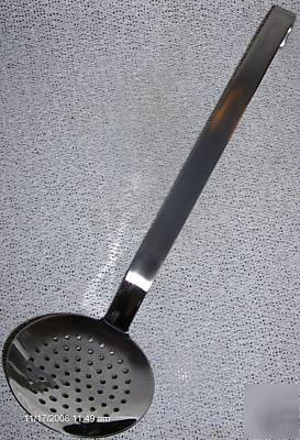 New restaurant vollrath skimmer strainer stainless 