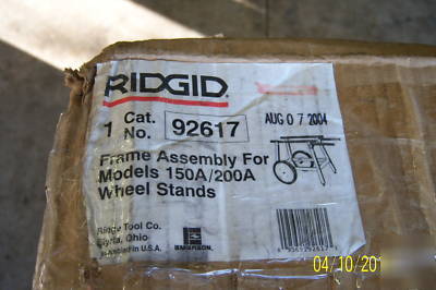 New ridgid pipe threader model 1822-1 condition