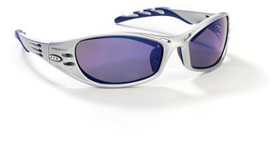 New wise fuel safety glasses silver blue mirror 