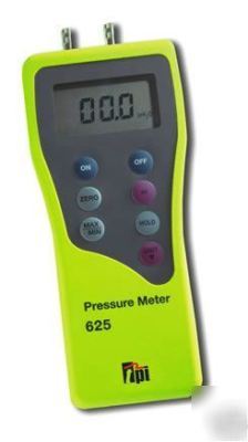 Tpi 625 7 units dual input differential manometer