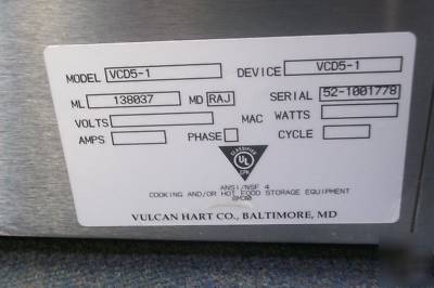 Vulcan chip warmer - VCD5