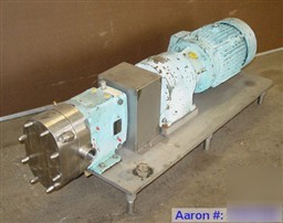 Used- waukesha universal rotary positive displacement p