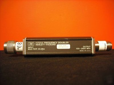 Hp 11721A 100 - 2600 mhz frequency doubler (reduced)