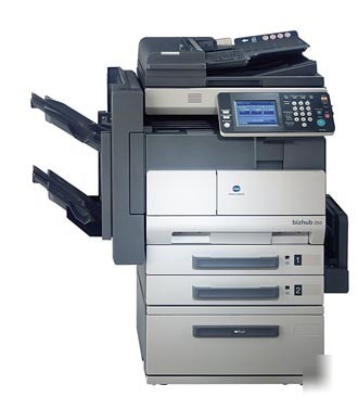 Konica minolta bizhub C250 copier printer fax