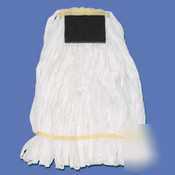 Looped mop head with scrub pad - medium - UNS7002