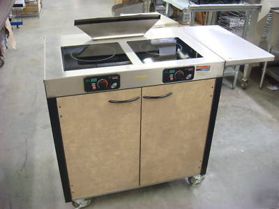 Mr. induction range, portable, self contained venting