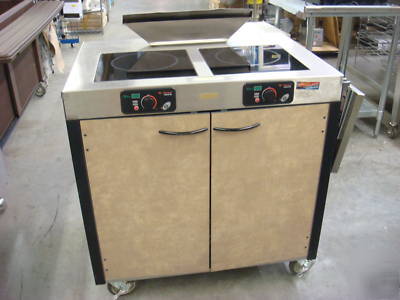 Mr. induction range, portable, self contained venting