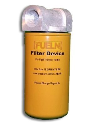 New fueln filter kit 12V 18GPM fuel transfer pump