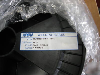 Stainless steel mig welding wire .9MM x 15 kgs