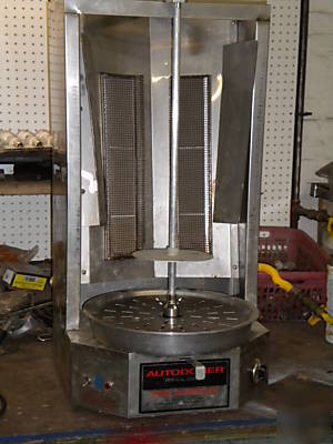Vertical broiler/gyro/shawarma machine by autodoner