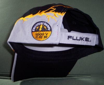 Fluke meter klein tools lineman lightning test hat cap 