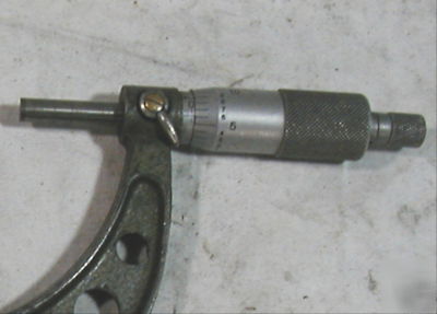 Mitutoyo 3-4 inch micrometer. 