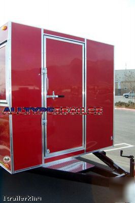 New - enclosed event vendor catering concession trailer