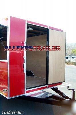 New - enclosed event vendor catering concession trailer