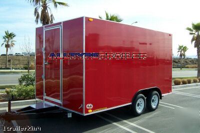 New - enclosed event vendor catering concession trailer