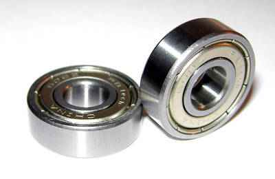 (10) 608-zz ball bearings, 8 x 22 x 7 mm, 8X22, 608ZZ z