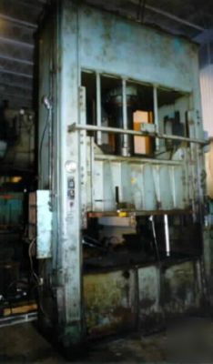 200 ton verson hydraulic press