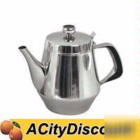 2DZ update stainless 32OZ gooseneck teapots gns-32