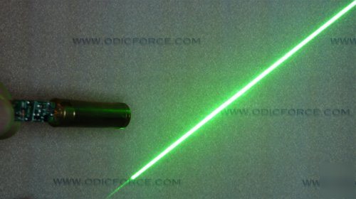 5MW green laser line module
