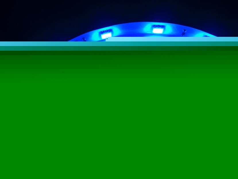 Blue led strip car headlight angel eyes accent nyc ship