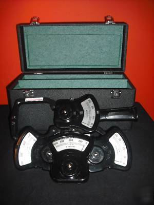 Columbia type dp tong test ammeter