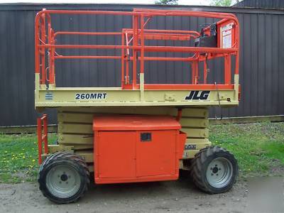 Jlg scissor lift 260MRT 4X4 dual fuel scissorlift