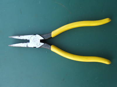 Klein tools long nose pliers D203-8N electrician