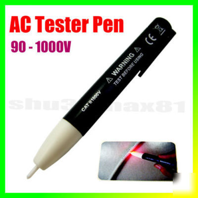 Non-contact voltage detector pen ac 90-1000V tester 218