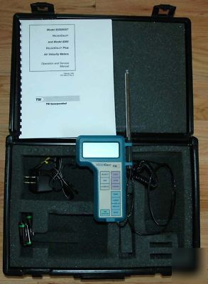 Tsi air velocity meter, mod. 8355, hvac, iaq testing