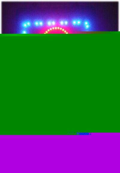Vertical led open sign 24*12 animate motion sharp color