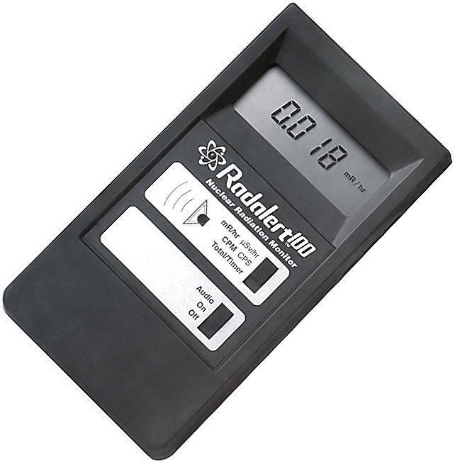 Radalert 100 digital geiger counter radiation detector