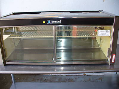 Used delfield refrigerated display / pie case 9048