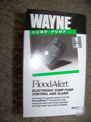 Wayne flood alert,electronic sump pump control,alarm