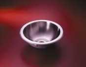 Yukonâ„¢ buffed stainless steel round drop-in sink